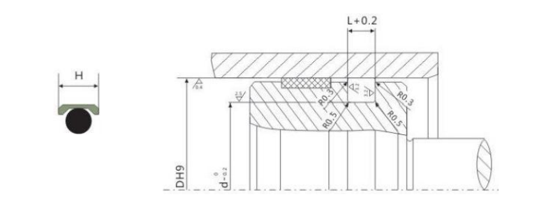 Ultra-thin Piston Seal